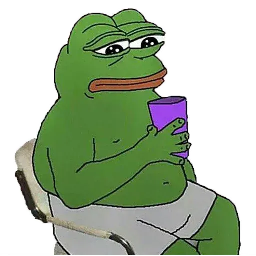 pepe stress - Sticker 23