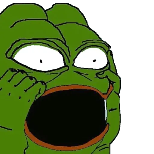pepe stress - Sticker 12