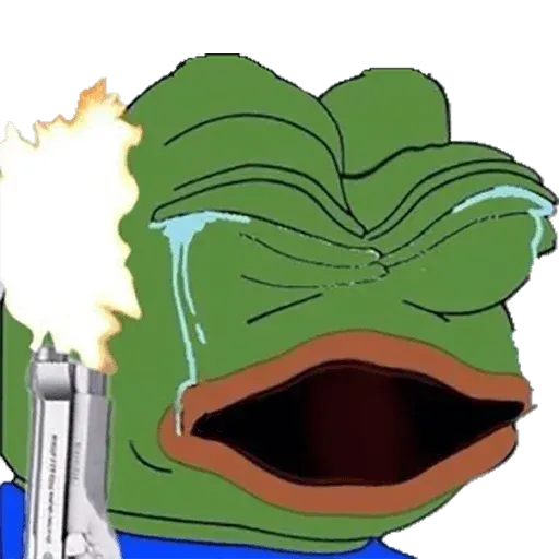pepe stress - Sticker 19