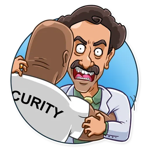 Borat - Sticker 17