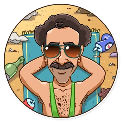 Borat - Sticker 28