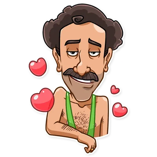 Borat - Sticker 13