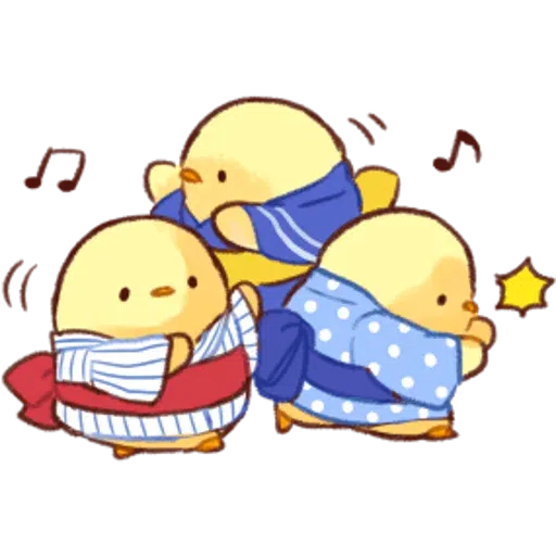 soft and cute chick 04 - Sticker 11