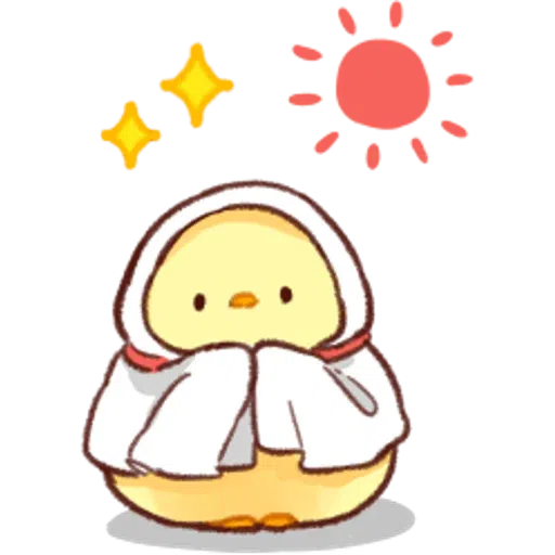 soft and cute chick 04 - Sticker 25