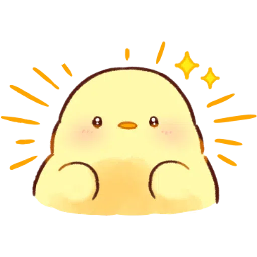 soft and cute chick 04 - Sticker 16
