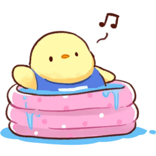 soft and cute chick 04 - Sticker 28
