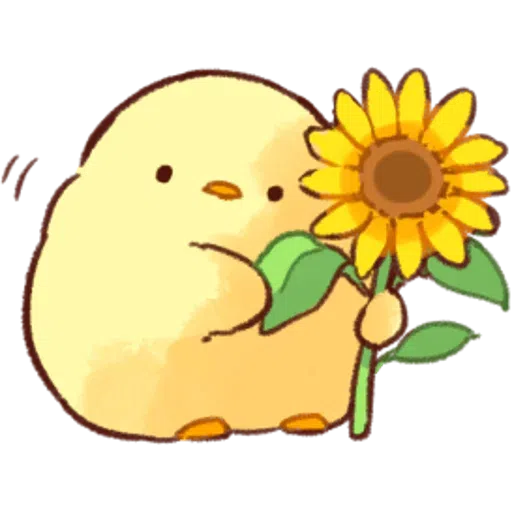 soft and cute chick 04 - Sticker 17