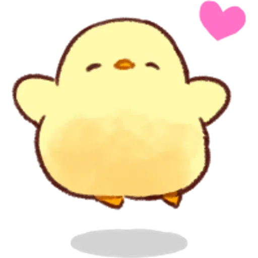 soft and cute chick 04 - Sticker 27