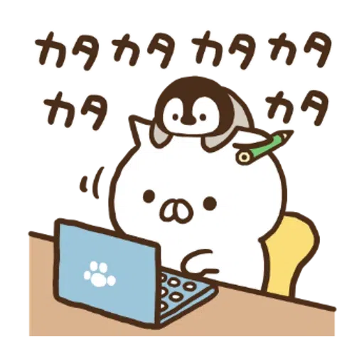 Penguin and Cat Days x RIZAP - Sticker 16