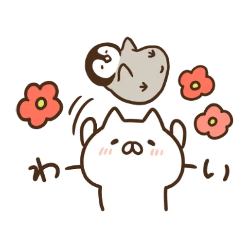 Penguin and Cat Days x RIZAP - Sticker 12
