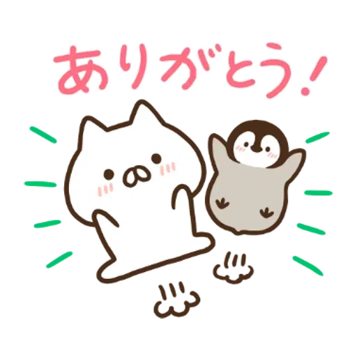Penguin and Cat Days x RIZAP - Sticker 10