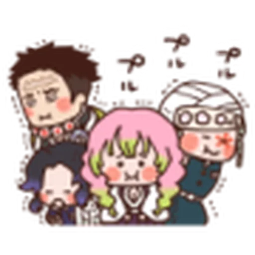 鬼滅 kanahei style 02 - Sticker 18