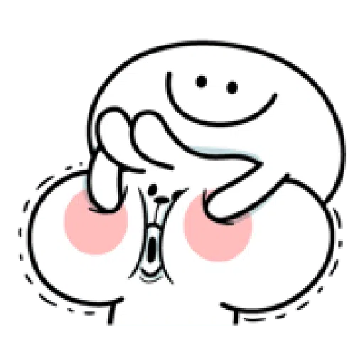 Rabbit & Smile Comic Duo - Sticker 19