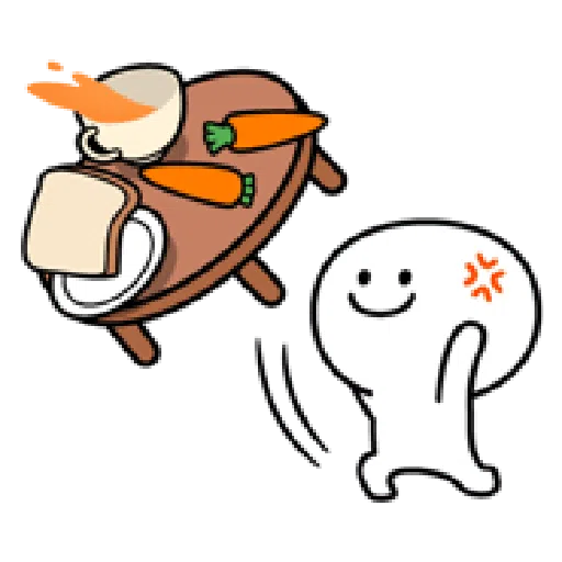 Rabbit & Smile Comic Duo - Sticker 15