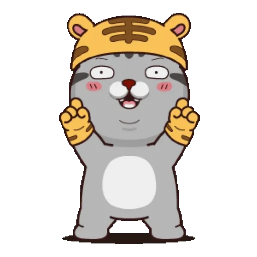 塔仔不正經 舒虎啪 賀虎年 (新年, CNY) GIF* - Sticker 23