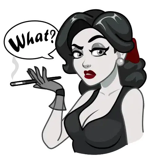 Lady Noir - Sticker 15