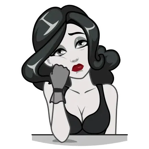 Lady Noir - Sticker 14