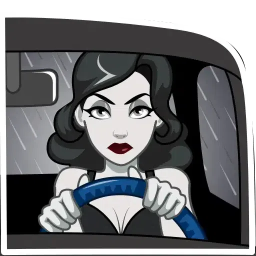 Lady Noir - Sticker 11