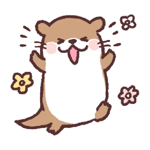 小水獺君2 - Sticker 26