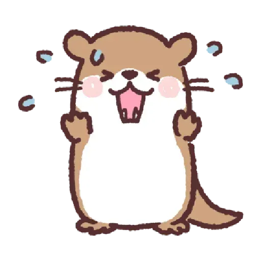 小水獺君2 - Sticker 17