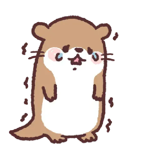 小水獺君2 - Sticker 10