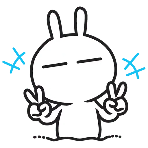 Conejito - Sticker 24