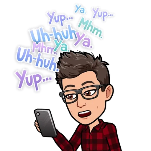 BitMoji 6 - Sticker 28