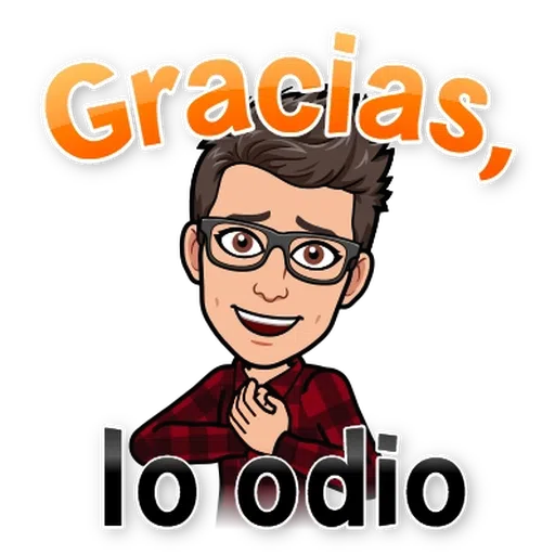 BitMoji 6 - Sticker 20
