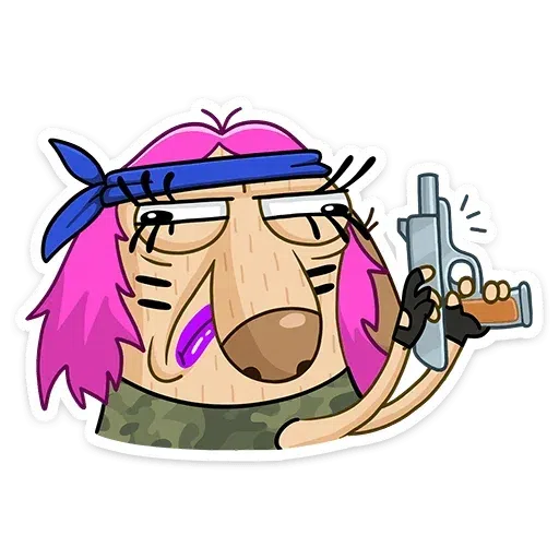 Lady Diggy - Sticker 13