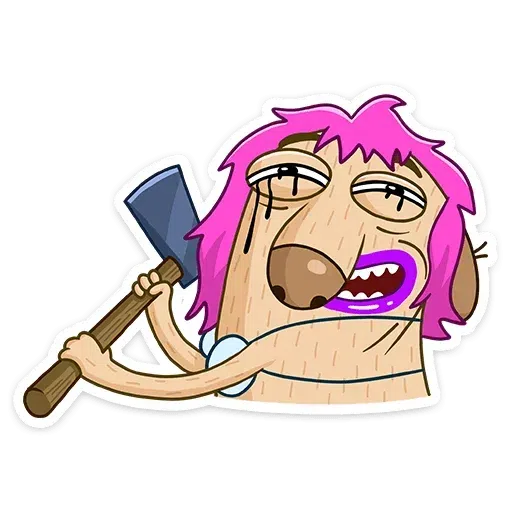 Lady Diggy - Sticker 11