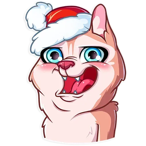 Christmas Dog - Sticker 25