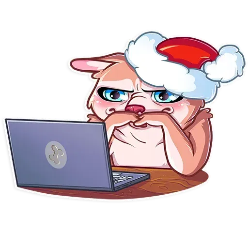 Christmas Dog - Sticker 14