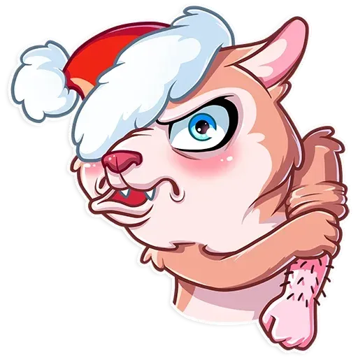 Christmas Dog - Sticker 24