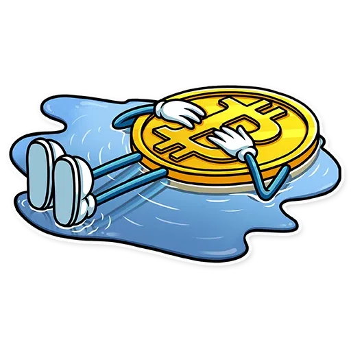 Btc to the moon - Sticker 25
