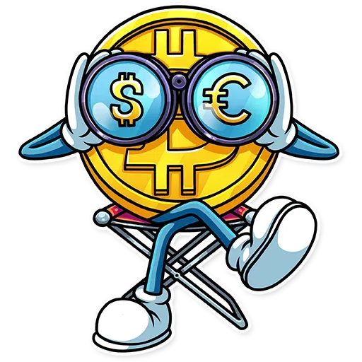 Btc to the moon - Sticker 9