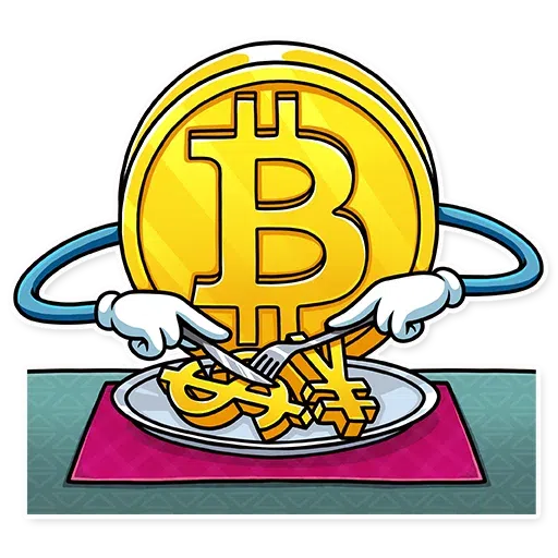 Btc to the moon - Sticker 12