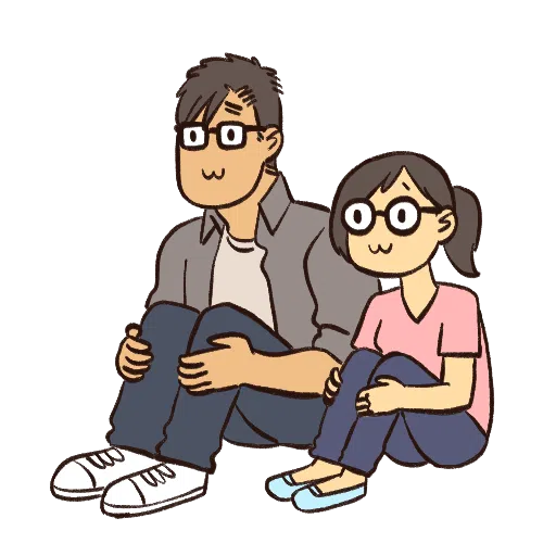 IT Guy & Art Girl - Sticker 30