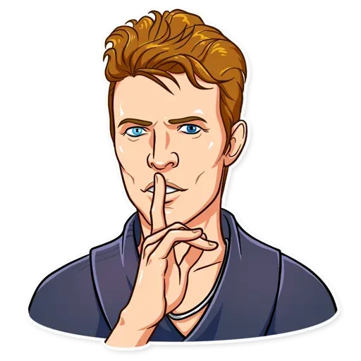 D. Bowie - Sticker 20