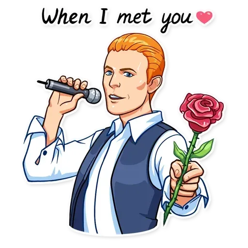 D. Bowie - Sticker 16