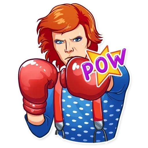 D. Bowie - Sticker 25