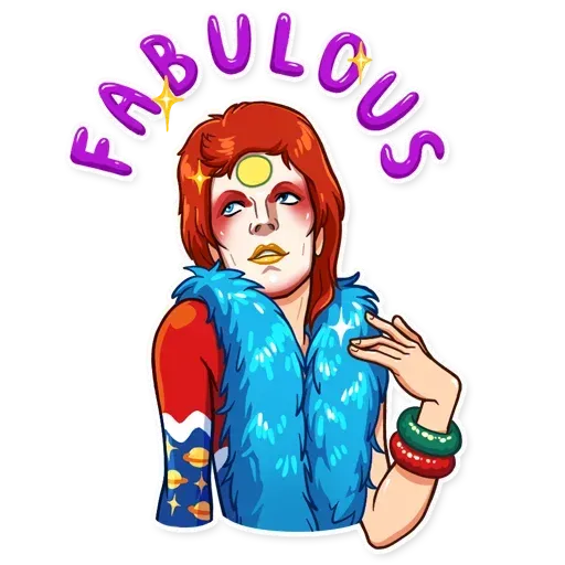 D. Bowie - Sticker 24