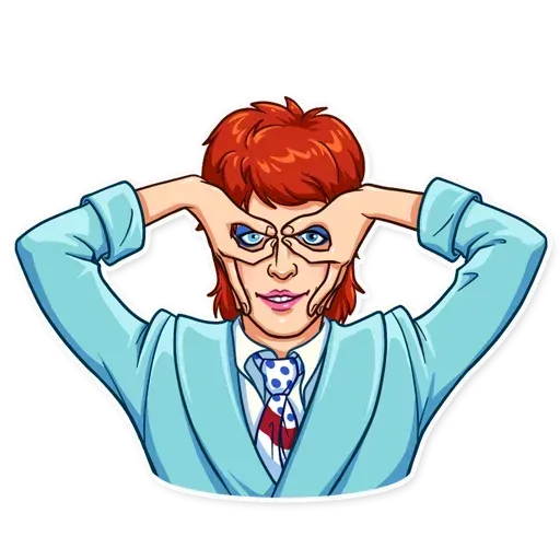 D. Bowie - Sticker 19