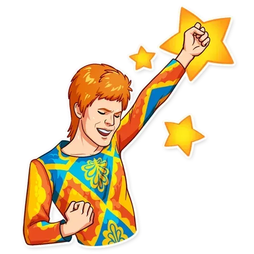 D. Bowie - Sticker 26