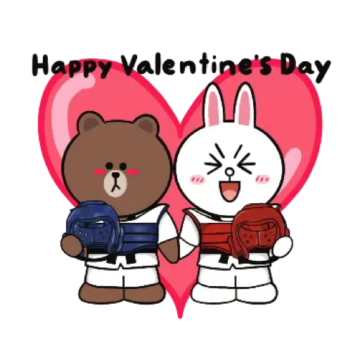 Happy New Year Taekwondo BROWN & FRIENDS (新年) (2) - Sticker 16