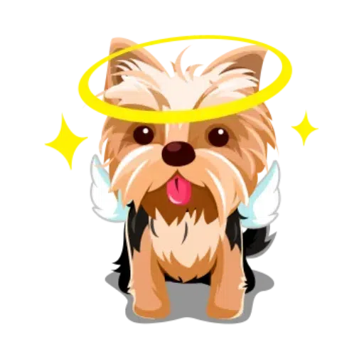 Йоркшириские терьеры - Sticker 28