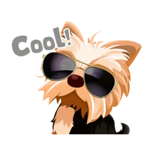 Йоркшириские терьеры - Sticker 24