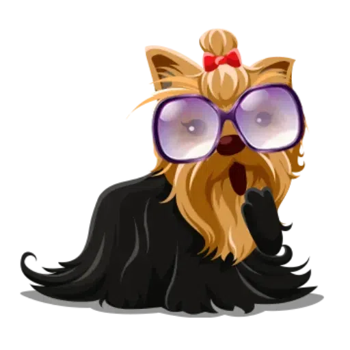 Йоркшириские терьеры - Sticker 10