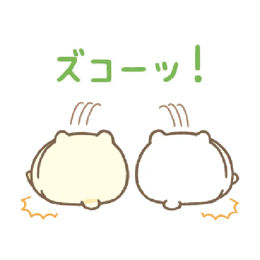 すみっコぐらし オノマトペ - Sticker 12