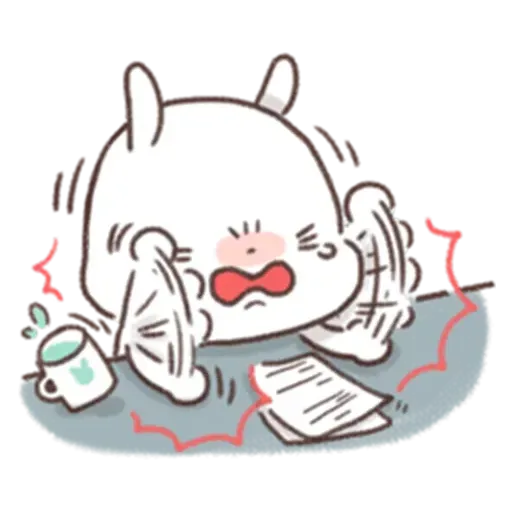 SongSong Bunny WhatsApp Stickers - Stickers Cloud