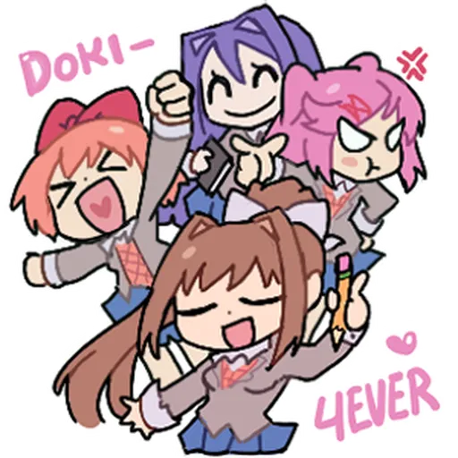 Doki Doki Takeover 2 - Sticker 21